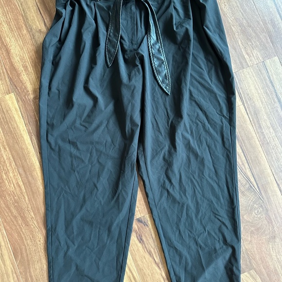 Calvin Klein joggers with vegan leather tie belt - Picture 1 of 3